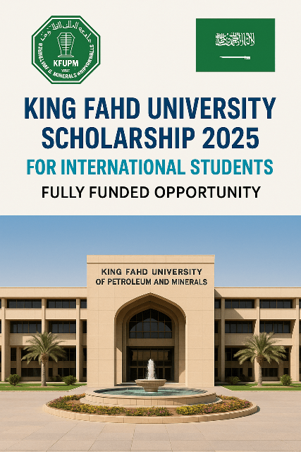 King Fahd University Scholarship 2025 for International Students