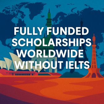 ‎Top Fully Funded Scholarships Without IELTS for International Students in 2025