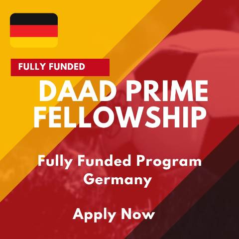 DAAD PRIME Fellowship 2025 - Fully Funded Program Germany