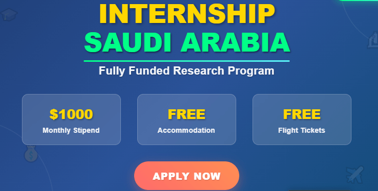 KAUST Internship Saudi Arabia Fully Funded Program