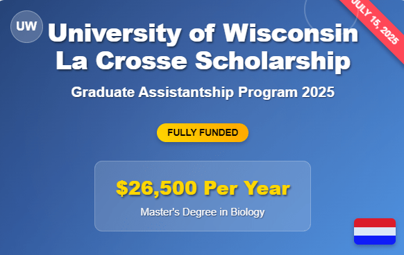 University of Wisconsin La Crosse Scholarship 2025 in USA