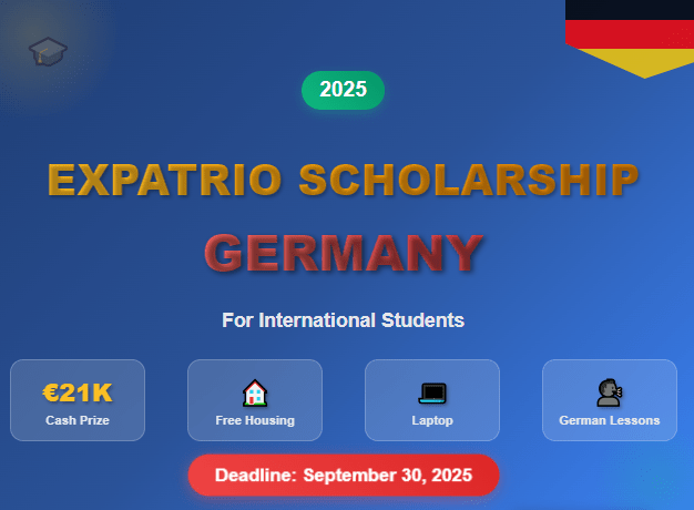 Expatrio Scholarship Germany 2025: Full Funded for International Students